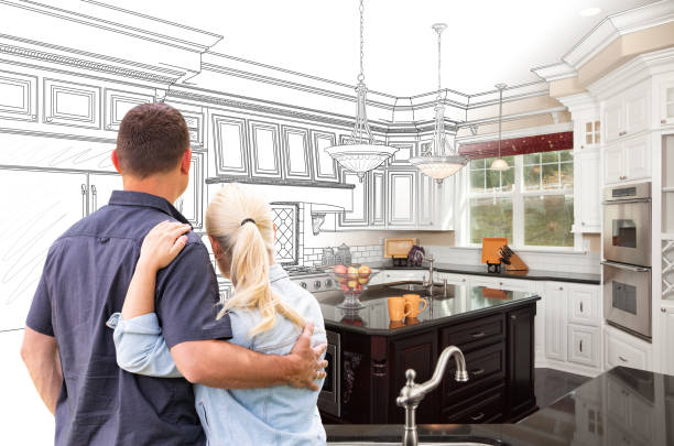 Professional Open Concept Kitchen technician working in Dresher, PA